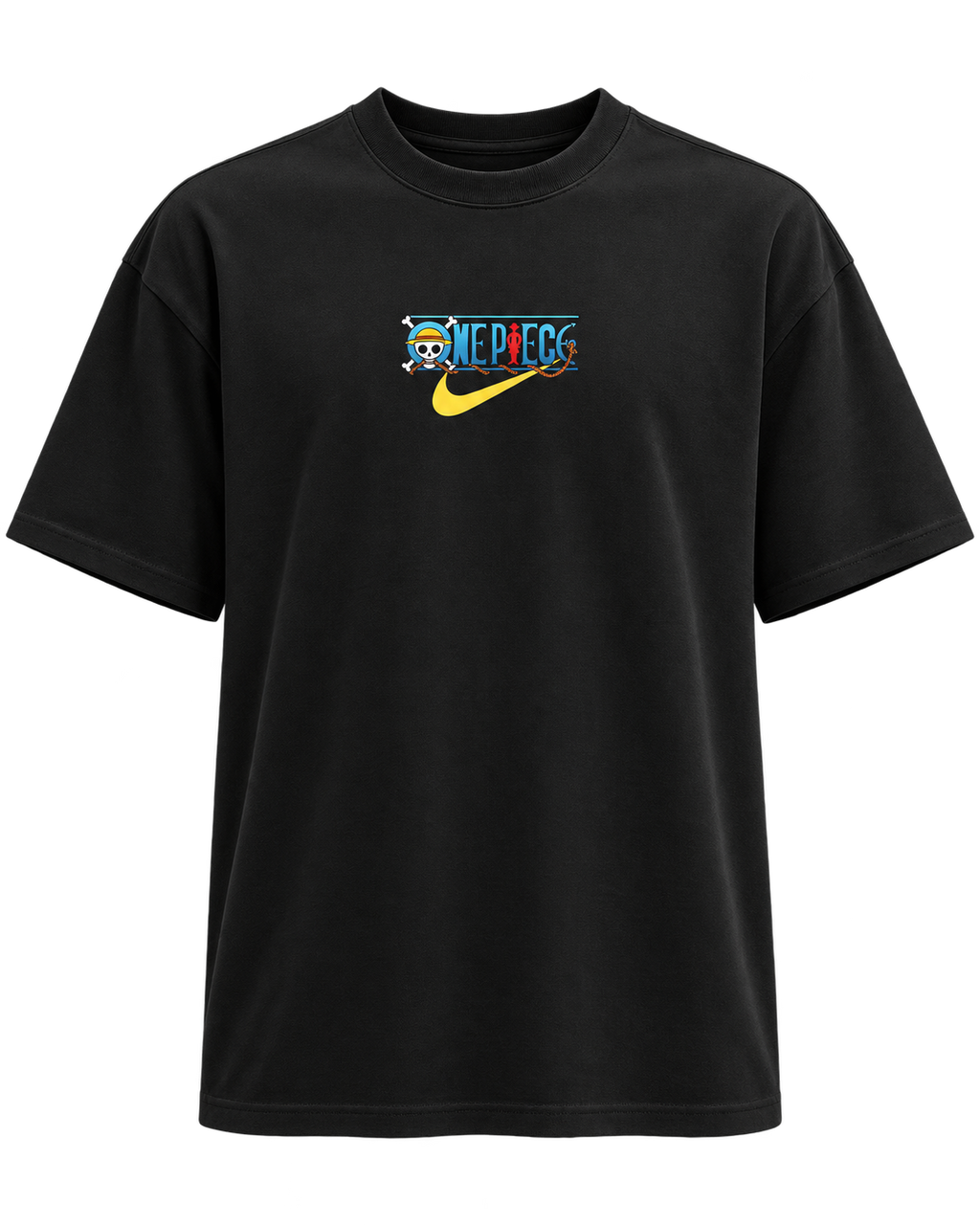 Nike x One Piece Graphic T-Shirt Black talla M parte delantera