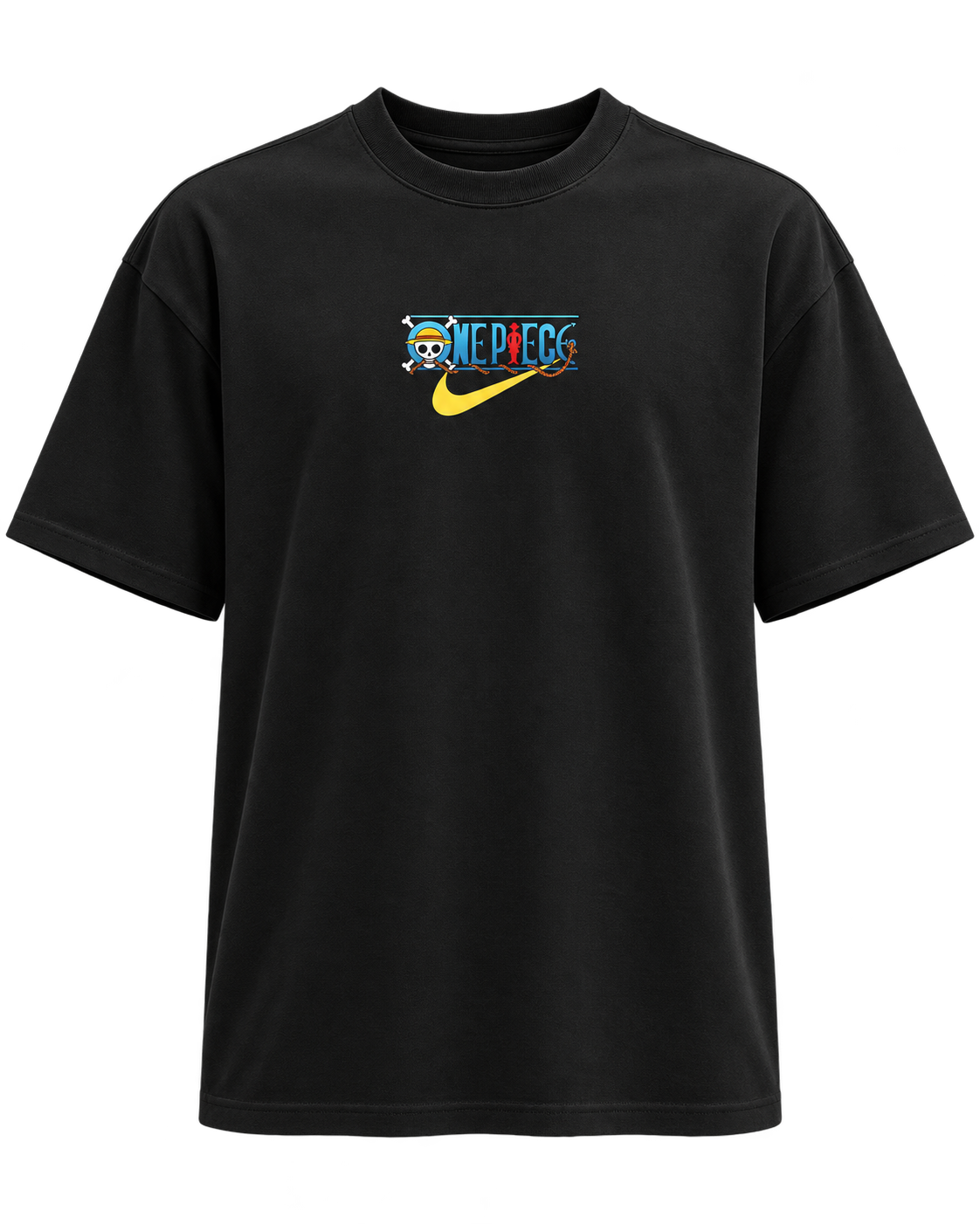 Nike x One Piece Graphic T-Shirt Black talla M parte delantera